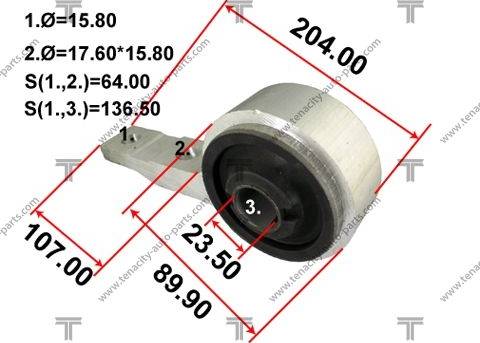 Tenacity AAMNI1032 - Supporto, Braccio oscillante autozon.pro