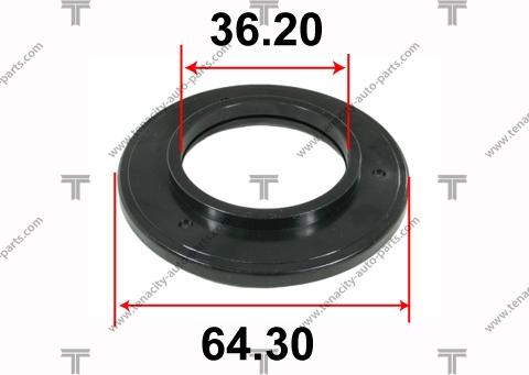 Tenacity ABRNI1001 - Cuscinetto volvente, Supporto ammortizz. a molla autozon.pro