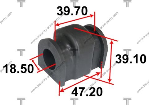 Tenacity ASBMA1019 - Bronzina cuscinetto, Barra stabilizzatrice autozon.pro