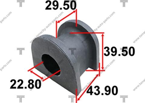 Tenacity ASBMI1008 - Bronzina cuscinetto, Barra stabilizzatrice autozon.pro