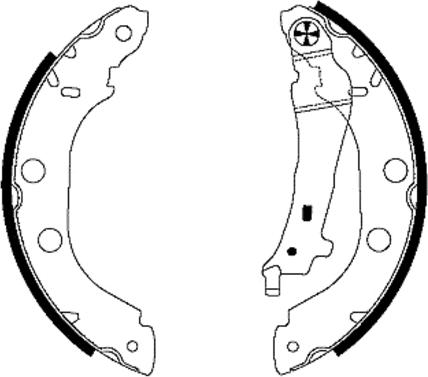 Textar 91052700 - Kit ganasce freno autozon.pro