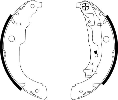 Textar 91067200 - Kit ganasce freno autozon.pro