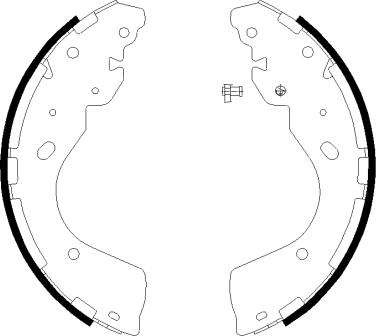 Textar 91081800 - Kit ganasce freno autozon.pro