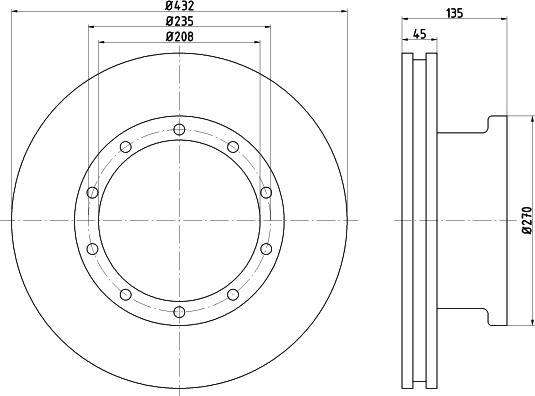 Textar 93087100 - Discofreno autozon.pro