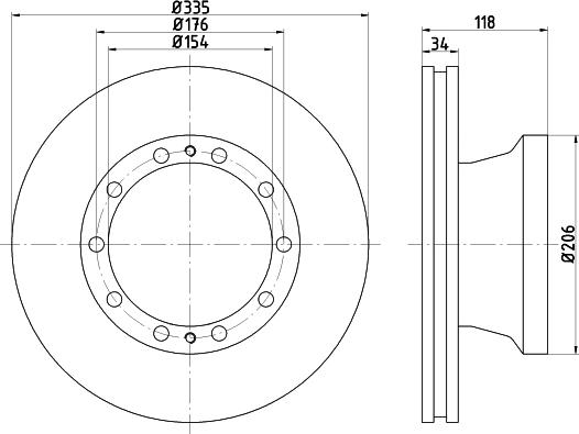 Textar 93138100 - Discofreno autozon.pro