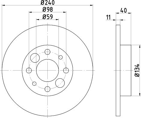 Textar 92061200 - Discofreno autozon.pro