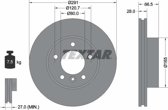 Textar 92140200 - Discofreno autozon.pro