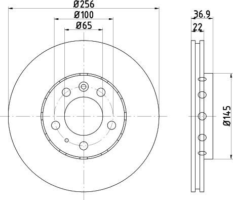 Textar 92106500 - Discofreno autozon.pro