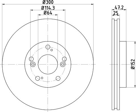 Textar 92125003 - Discofreno autozon.pro