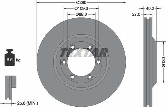 Textar 92174803 - Discofreno autozon.pro