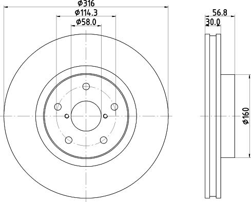 Textar 92302103 - Discofreno autozon.pro