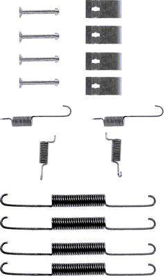 Textar 97005400 - Kit accessori, Ganasce freno autozon.pro