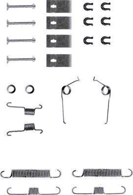 Textar 97007300 - Kit accessori, Ganasce freno autozon.pro