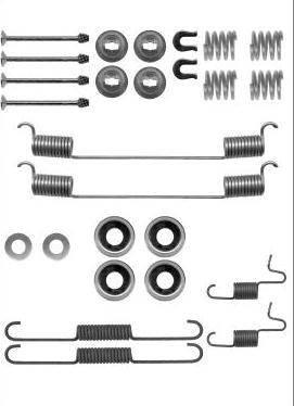 Textar 97037300 - Kit accessori, Ganasce freno autozon.pro