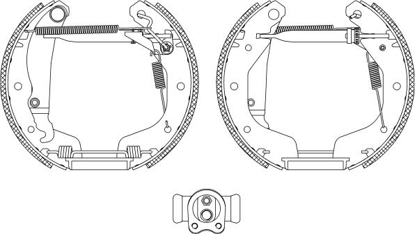 Textar 84044901 - Kit ganasce freno autozon.pro