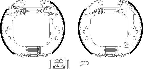 Textar 84064900 - Kit ganasce freno autozon.pro