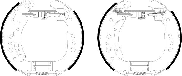 Textar 84081700 - Kit ganasce freno autozon.pro