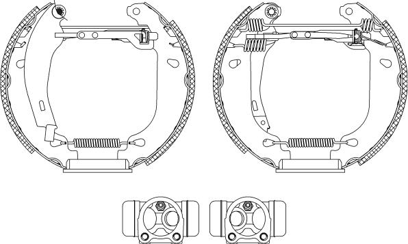 Textar 84037411 - Kit ganasce freno autozon.pro