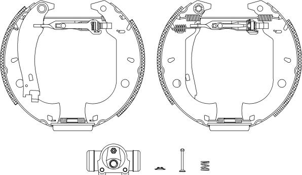 Textar 84037003 - Kit ganasce freno autozon.pro