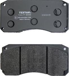 Textar 2904303 - Kit pastiglie freno, Freno a disco autozon.pro