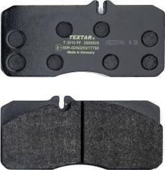 Textar 2905503 - Kit pastiglie freno, Freno a disco autozon.pro