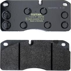 Textar 2906705 - Kit pastiglie freno, Freno a disco autozon.pro