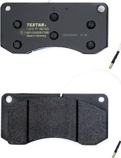 Textar 2901302 - Kit pastiglie freno, Freno a disco autozon.pro