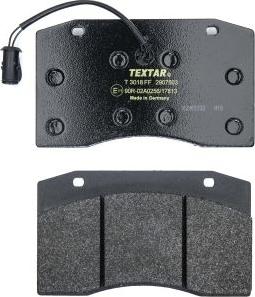 Textar 2907503 - Kit pastiglie freno, Freno a disco autozon.pro