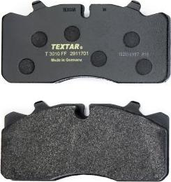 Textar 2911701 - Kit pastiglie freno, Freno a disco autozon.pro