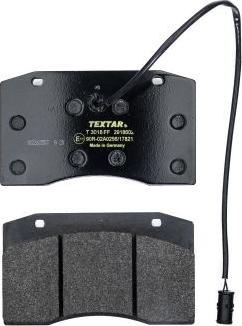 Textar 2918602 - Kit pastiglie freno, Freno a disco autozon.pro