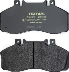 Textar 2983506 - Kit pastiglie freno, Freno a disco autozon.pro