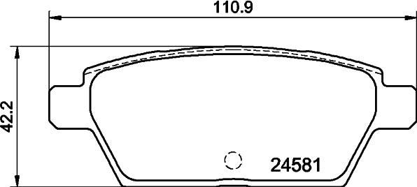 Textar 2458106 - Kit pastiglie freno, Freno a disco autozon.pro