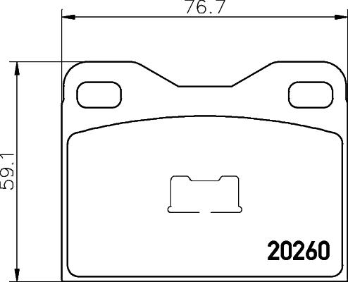 Textar 2026001 - Kit pastiglie freno, Freno a disco autozon.pro