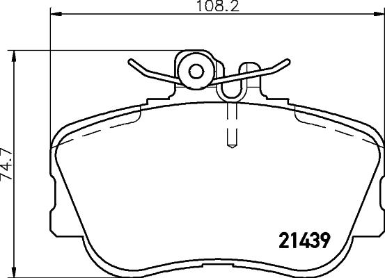 Textar 2143909 - Kit pastiglie freno, Freno a disco autozon.pro