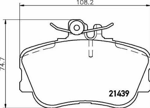 Textar 2143906 - Kit pastiglie freno, Freno a disco autozon.pro