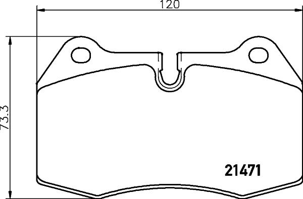 Textar 2147103 - Kit pastiglie freno, Freno a disco autozon.pro