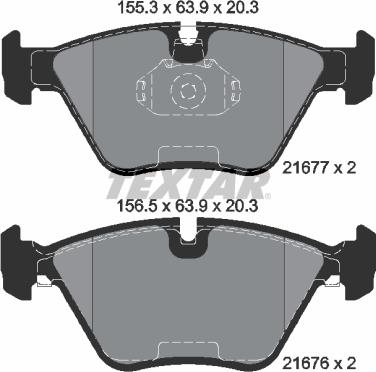 Textar 89003500 - Kit freno, Freno a disco autozon.pro