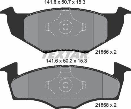 Textar 89012200 - Kit freno, Freno a disco autozon.pro