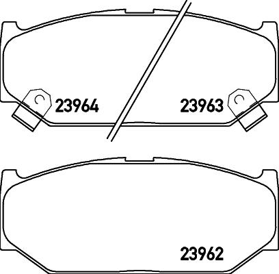 Textar 2396301 - Kit pastiglie freno, Freno a disco autozon.pro