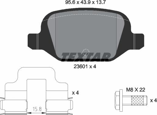 ACDelco AC688881D - Kit pastiglie freno, Freno a disco autozon.pro