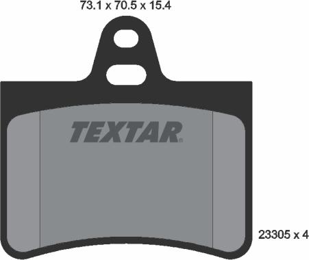 Textar 89015200 - Kit freno, Freno a disco autozon.pro