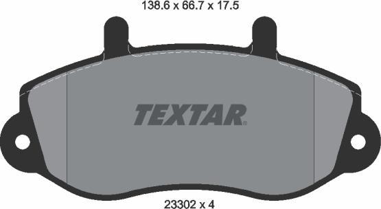 Textar 89015100 - Kit freno, Freno a disco autozon.pro