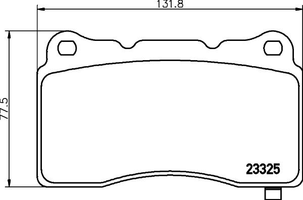 Textar 2332505 - Kit pastiglie freno, Freno a disco autozon.pro