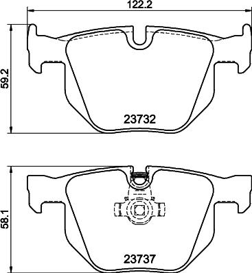 Textar 2373207 - Kit pastiglie freno, Freno a disco autozon.pro