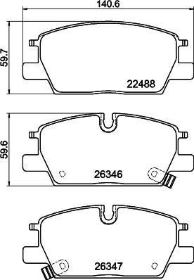 Textar 2248802 - Kit pastiglie freno, Freno a disco autozon.pro