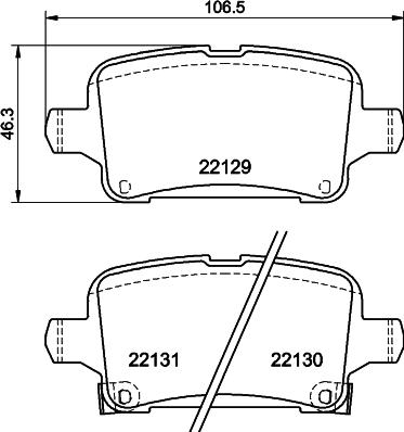 Textar 2212905 - Kit pastiglie freno, Freno a disco autozon.pro