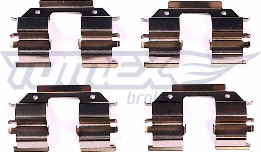 TOMEX brakes TX 44-45 - Kit accessori, Pastiglia freno autozon.pro