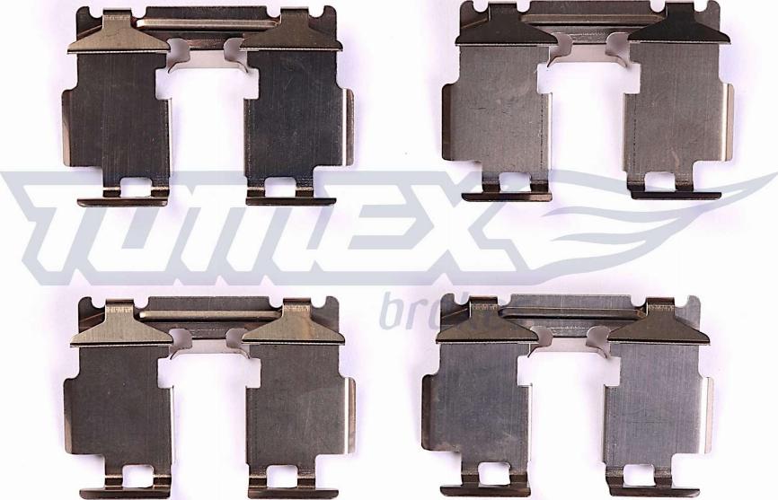 TOMEX brakes TX 44-40 - Kit accessori, Pastiglia freno autozon.pro