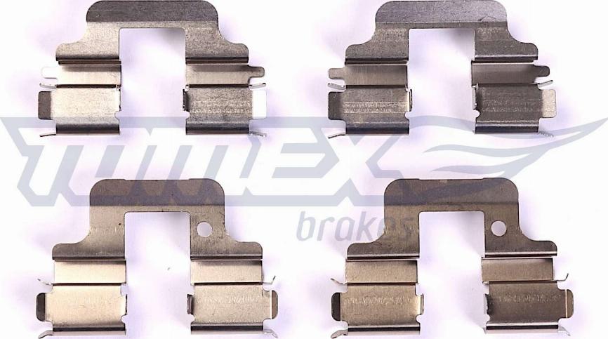 TOMEX brakes TX 44-48 - Kit accessori, Pastiglia freno autozon.pro