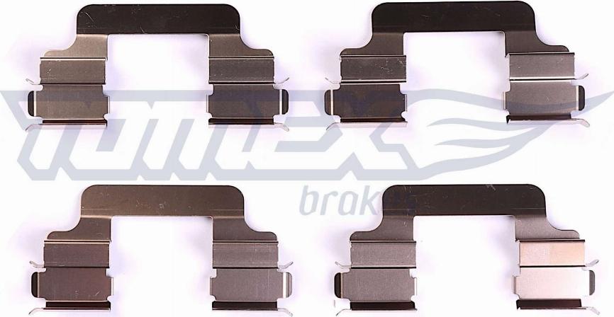 TOMEX brakes TX 44-50 - Kit accessori, Pastiglia freno autozon.pro